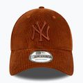 Czapka z daszkiem New Era Cord 940 Nyy med brown 2