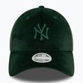 Czapka z daszkiem damska New Era Velour Midi 9FORTY New York Yankees dark green 3
