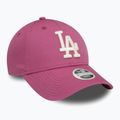 Czapka z daszkiem damska New Era League Essential 9FORTY Los Angeles Dodgers purple