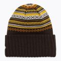 Czapka zimowa damska New Era Rail Isle Cuff Knit Beanie dark brown 2