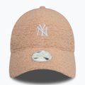 Czapka z daszkiem damska New Era Borg 9FORTY New York Yankees pastel pink 3