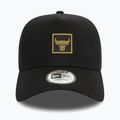 Czapka z daszkiem New Era Metallic Patch Eframe 9FORTY Chicago Bulls black 3