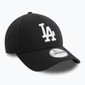 Czapka z daszkiem New Era Melton Wool 9FORTY Los Angeles Dodgers black