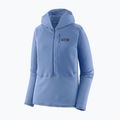 Kurtka softshell damska Patagonia R1 Hybrid Pullover Hoody abundant blue 9