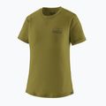 Koszulka damska Patagonia Cap Cool Merino Blend Graphic Shirt fitz roy strata: rinsed green 3