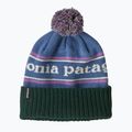 Czapka zimowa Patagonia Powder Town park stripe: barnacle blue