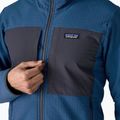Kurtka softshell męska Patagonia R2 TechFace Hoody clement blue 7