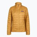 Kurtka ocieplana damska Patagonia Nano Puff smolder talon gold