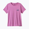 Koszulka damska Patagonia Cap Cool Daily Graphic Shirt '73 skyline/brisk purple x-dye 4