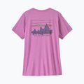 Koszulka damska Patagonia Cap Cool Daily Graphic Shirt '73 skyline/brisk purple x-dye 5