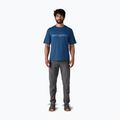 Koszulka męska Patagonia Cap Cool Daily Graphic Shirt '73 text logo/clement blue x-dye 2