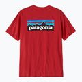 Koszulka męska Patagonia P-6 Logo Responsibili-Tee amanita red 2