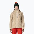 Kurtka narciarska damska Patagonia Insulated Storm Shift oar tan