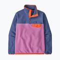 Bluza trekkingowa damska Patagonia LW Synch Snap-T P/O brisk purple 3