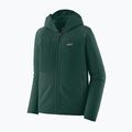 Kurtka softshell męska Patagonia R2 TechFace Hoody cascade green