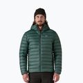 Kurtka puchowa męska Patagonia Down Sweater Hoody cascade green