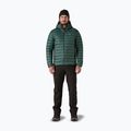 Kurtka puchowa męska Patagonia Down Sweater Hoody cascade green 2