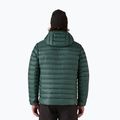 Kurtka puchowa męska Patagonia Down Sweater Hoody cascade green 3