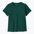Koszulka damska Patagonia P-6 Logo Responsibili-Tee cascade green 3