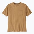 Koszulka męska Patagonia Boardshort Logo Pocket Responsibili talon gold 4