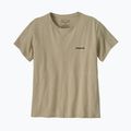 Koszulka damska Patagonia P-6 Logo Responsibili-Tee pumice