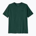 Koszulka męska Patagonia P-6 Logo Responsibili-Tee cascade green