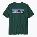 Koszulka męska Patagonia P-6 Logo Responsibili-Tee cascade green 2