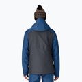 Kurtka narciarska męska Patagonia Insulated Powder Town smolder blue w/clement blue 2
