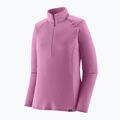Bluza damska Patagonia Cap Termal Weight Zip Neck brisk purple