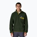 Bluza trekkingowa męska Patagonia LW Synch Snap-T P/O old growth green