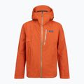 Kurtka przeciwdeszczowa męska Patagonia Granite Crest Rain coal orange