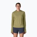 Bluza damska Patagonia Capilene Cool Sun Hoody gumtree green/light gumtree green x-dye