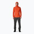 Bluza męska Patagonia R1 Ultralight Hoody coal orange 2