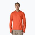 Bluza męska Patagonia Capilene Cool Sun Hoody coal orange/light coal orange x-dye