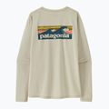 Longsleeve damski Patagonia Capilene Cool Daily Shirt - Boardshort Logo dyno white 2