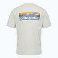 Koszulka męska Patagonia Capilene Cool Daily - Boardshort Logo dyno white 2