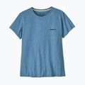 Koszulka damska Patagonia P-6 Logo Responsibili-Tee shore blue