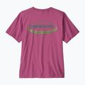 Koszulka męska Patagonia '95 Oval Logo faded magenta 2