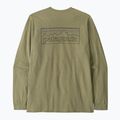 Longsleeve męski Patagonia P-6 Logo Responsibili p-6 outline/gumtree green 2