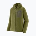 Bluza trekkingowa męska Patagonia R1 Air Full Zip Hoody caper green