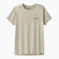 Koszulka damska Patagonia Capilene Cool Daily Shirt - Boardshort Logo dyno white 5