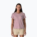 Koszulka damska Patagonia P-6 Logo Responsibili-Tee qulet violet