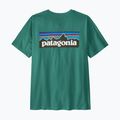 Koszulka męska Patagonia P-6 Logo gem green 5