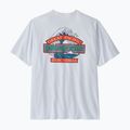 Koszulka trekkingowa męska Patagonia Great Waves Responsibili Tee white 2