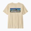 Koszulka męska Patagonia P-6 Logo undyed natural