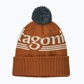 Czapka zimowa Patagonia Powder Town hut tripper logo: cinnamon brown 2