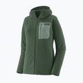 Bluza polarowa damska Patagonia R1 Air Full-Zip Hoody canopy green 5