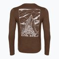 Longsleeve trekkingowy męski Patagonia Cap Cool Daily Hut Tripper LS berm brown - light berm brown x-dye 2