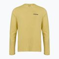 Longsleeve męski Patagonia Cap Cool Daily Boardshort Logo LS limestone yellow - Light Limestone yellow x-dye