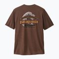 Koszulka męska Patagonia Cap Cool Daily Great Waves berm brown - light berm brown x-dye 2